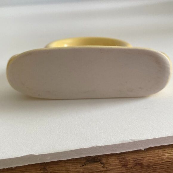 Fiestaware Yellow Retired Color Discontinued Napkin Ring - Picture 6 of 6